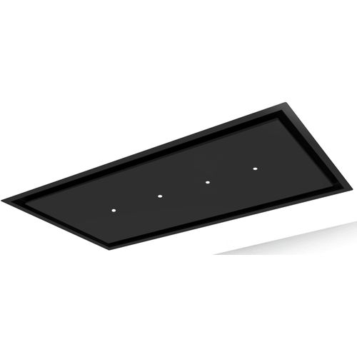 Hotte Plafond 90cm 55db 605m3/H Noir Mat 6678605 Aqua 900