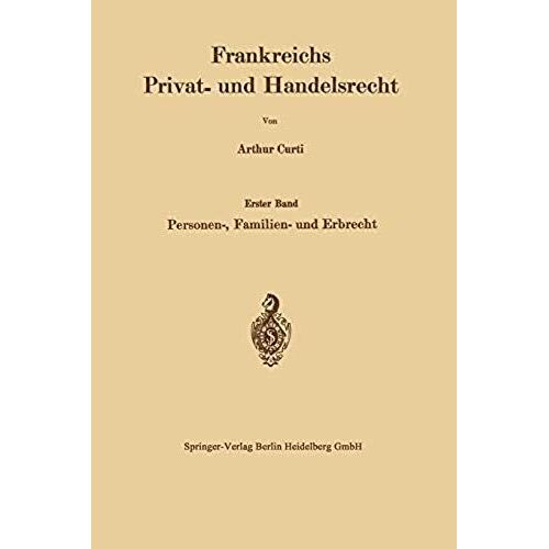 Frankreichs Privat- Und Handelsrecht