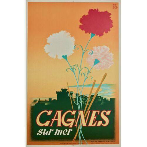 Affiche Cagnes Sur Mer