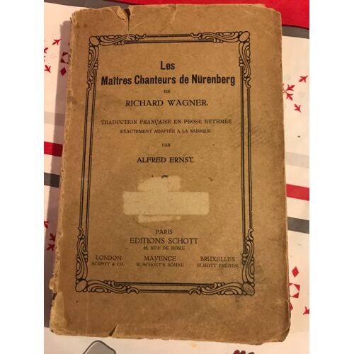 Les Maîtres Chanteurs De Nuremberg De Wagner