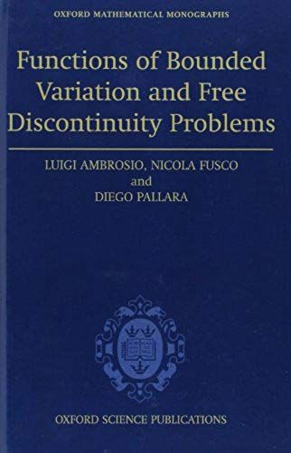 Functions Of Bounded Variation And Free Discontinuity Problems