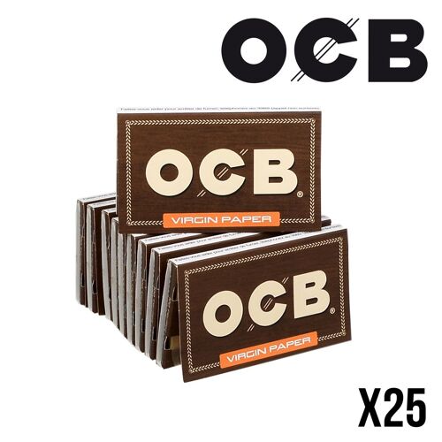 Carnet de feuilles à rouler - 50 Feuilles - OCB virgin non blanchies