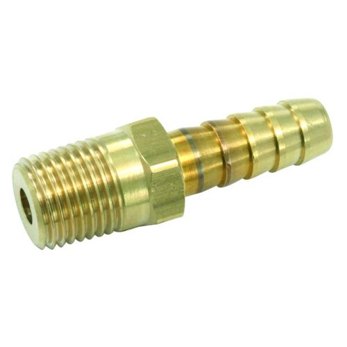 Jonctions pour tuyaux - filetage 1/4 mâle et cannelé pour tuyan Ø 8 mm (2p)