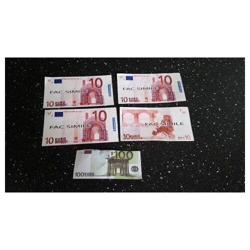 lot de billets 10 € et 100€