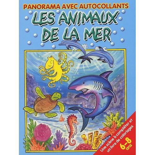 Les Animaux De La Mer - Panorama Avec Autocollants