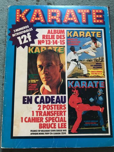 Album Relié "Karaté" N° 13-14-15