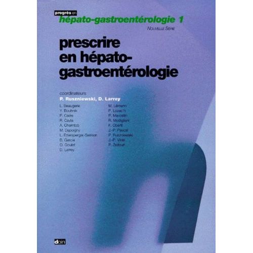 Prescrire En Hépato-Gastroentérologie
