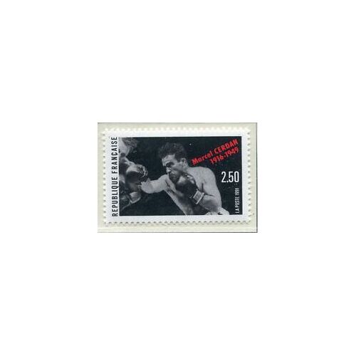 Timbres France 1991 Neuf ** Yt N° 2729 Marcel Cerdan