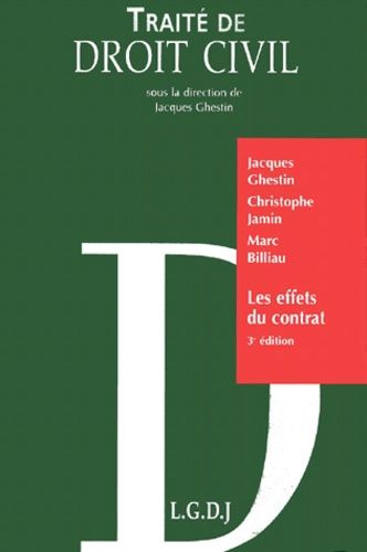 Les Effets Du Contrat - 3ème Édition