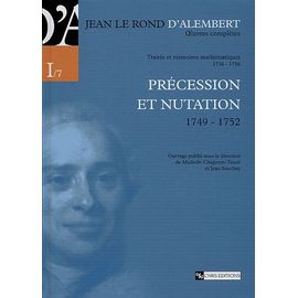 Précession Et Nutation - 1749-1752