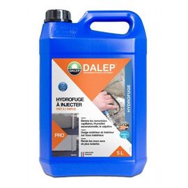 Hydrofuge à injecter - contre l'humidité ascensionnelle 5 L DALEP