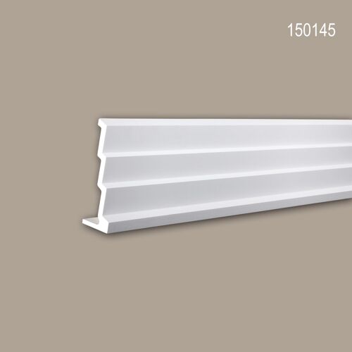 Corniche 150145 Profhome Moulure décorative design moderne blanc 2 m