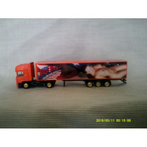 Camion Scania Biere Red Beer Pin Up Erotique Ho 1/87-Gabotex