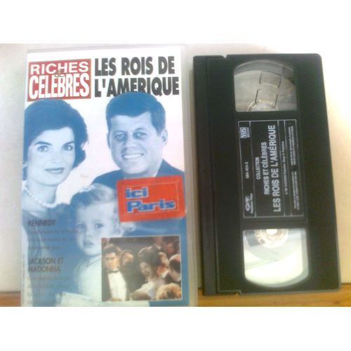 Cassette Vidéo Vhs - Les Rois De L’Amérique - Riches Et Célèbres