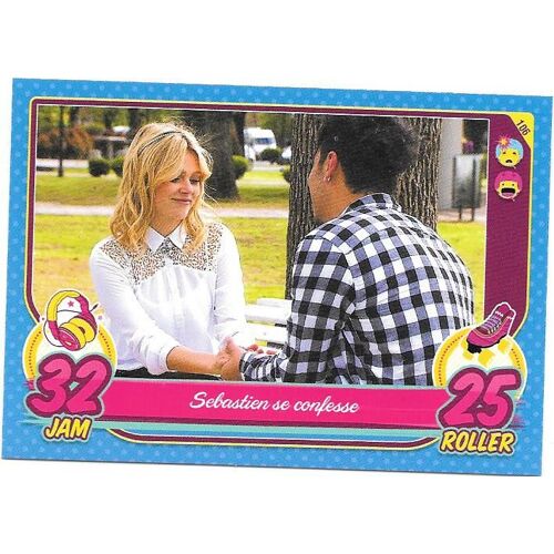 N° 106 Sebastien Se Confesse Trading Card Game Soy Luna Topps