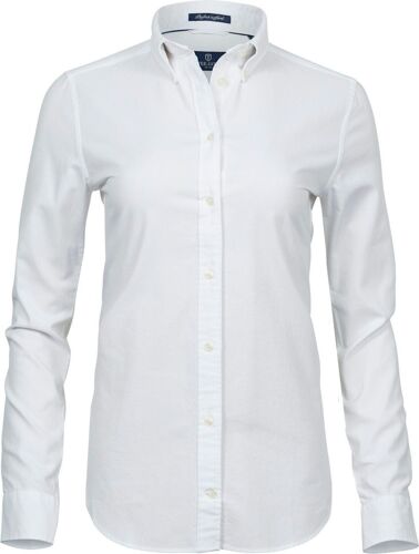 Chemise Femme Oxford - 4001 - Blanc - Manches Longues