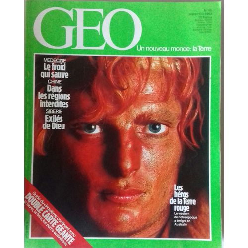 Geo 55 - Sept 83 - Médecine - Chine - Sibérie - Héros De La Terre Rouge