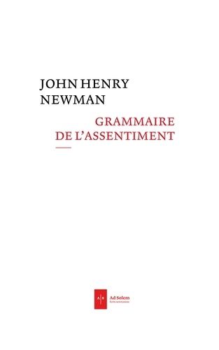 Grammaire De L'assentiment