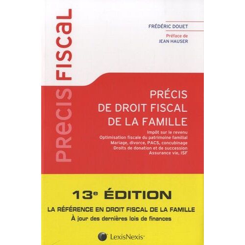 Précis De Droit Fiscal De La Famille