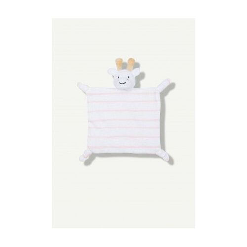 Doudou Plat Girafe Z Blanche Rose Pale Rayures Savane Peluche Grain De Blé Jouet Bebe Naissance Kidiliz Group