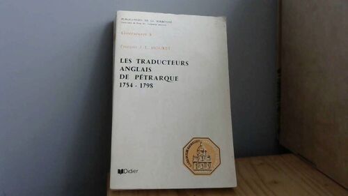Traducteurs Anglais De Petrarque 17 - Les