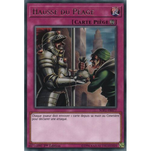 Yu-Gi-Oh! - Sofu-Fr077 - Hausse Du Péage - Rare