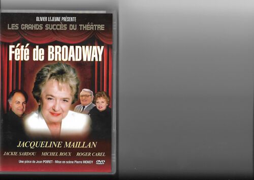 Dvd Les Grands Succès Du Théâtre Féfé De Broadway