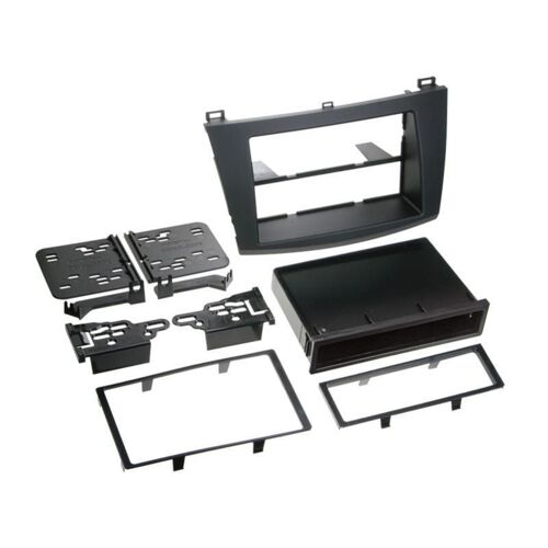 Support 2din Mazda 3 09-13 Avec Vide Poche - Noir