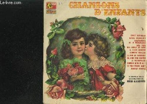 Disque Vinyle 33t : Chansons D'enfants