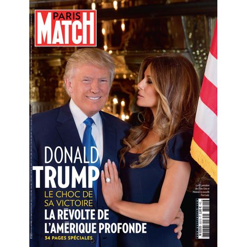 Paris Match N°3521 : Spécial Donald Trump, Dan Brown, ...