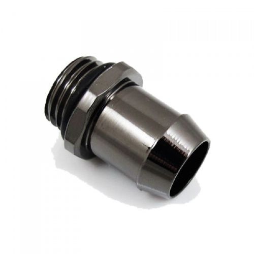 XSPC Steckanschluss 1/4 Zoll auf ID 13mm - black chrome