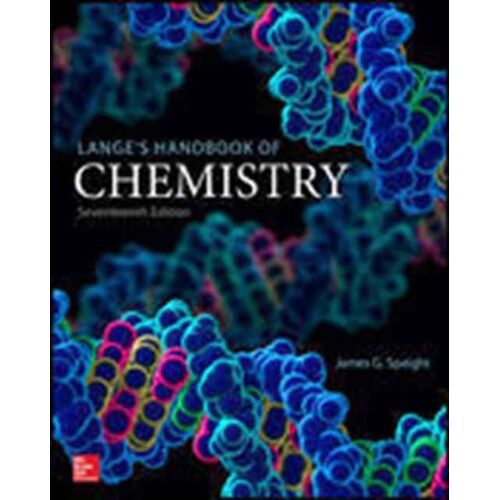 Lange's Handbook Of Chemistry, Seventeenth Edition
