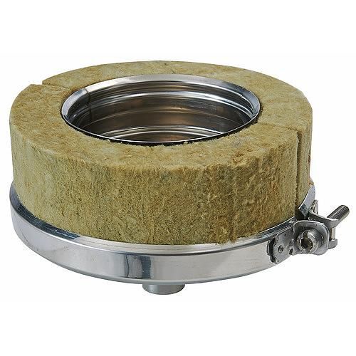 Purge verticale isolée - double paroi inox - 80 x 130 mm - Duoten TEN