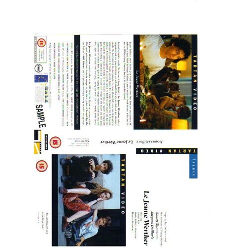 Jaquette Vhs Le Jeune Werther Jacques Doillon