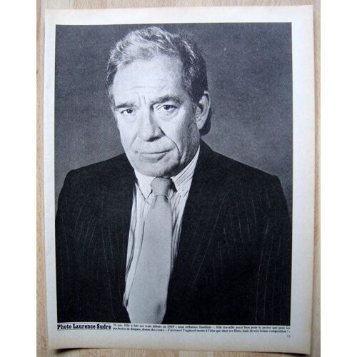 Paris Match N°1698, Coupure De Presse, Hugo Tognazzi