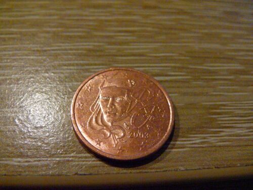 2 Centimes  Euro France 2003