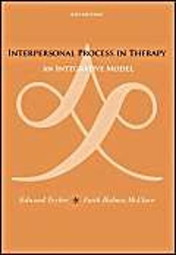 Interpersonal Process In Therapy: An Integrative Model