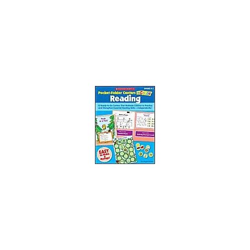 Pocket-Folder Centers In Color: Reading, Grades K-1: 12 Ready-To-Go Centers That Motivate Children To Practice And Strengthen Essential Reading Skills