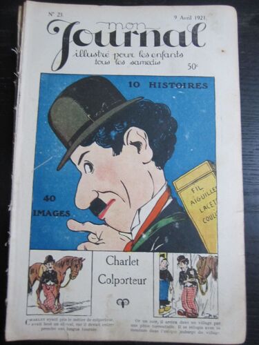 Mon Journal Illustré Pour Les Enfants N° 23. 09/04/1921. (16 Pages, Provient Du Recueil Annuel) 