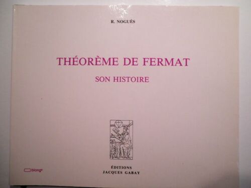 Le Théorème De Fermat : Son Histoire