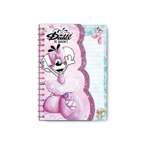 Carnet Diddl Au Format A6 (Modèle Aléatoire) - Multicolore