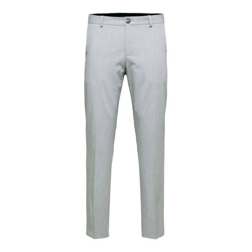 Selected Pantalon À Plis 'slhliam' Beige Clair