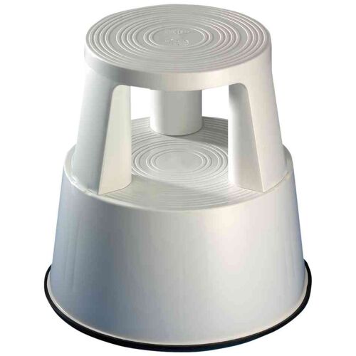 Wedo Tabouret Marche Pied, En Plastique, Gris / Ral 7012