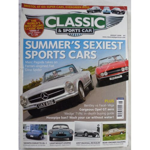 Classic & (And) Sports Car - August 2006.