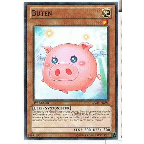 Buten (Buten) - Yu-Gi-Oh! - Gaov-Fr095 - C