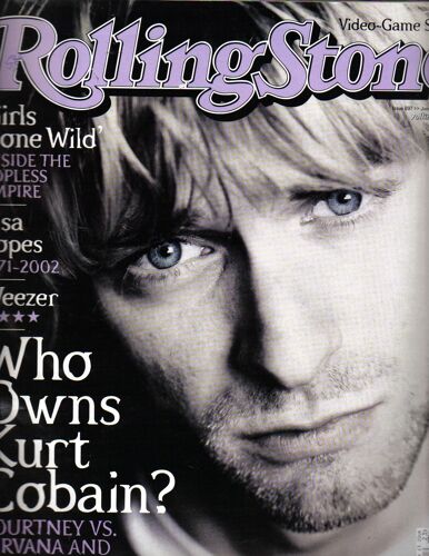 Kurt Cobain Nirvana Magazine Rolling Stone 2002