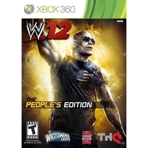 Wwe 12 The Rock Edition Xbox 360