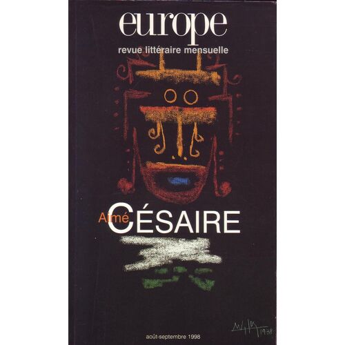 Europe N° 832-833 Aout-Septembre 1998 : Aime Cesaire