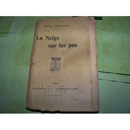 La Neige Sur Les Pas La Neige Sur Les Pas