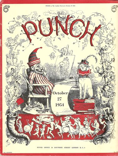 Punch  N° 5954 : October 27 1954